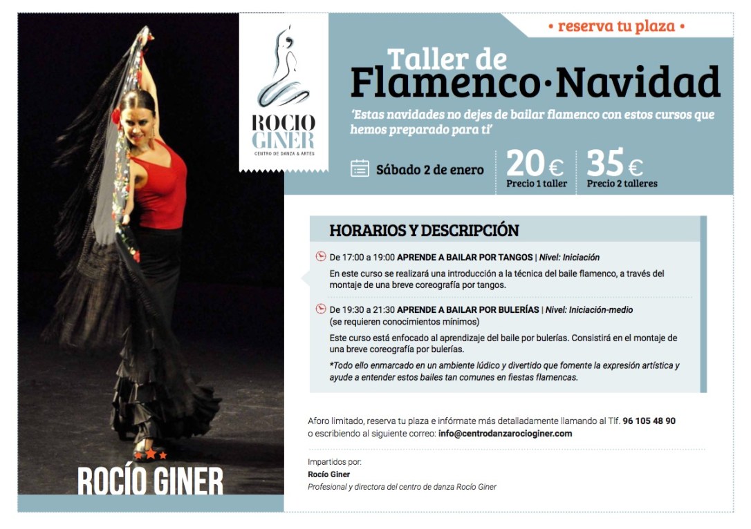 Taller Flamenco Rocio Giner